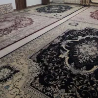 ۴ تخته فرش ۱۲ متری سرمه ای و لاکی