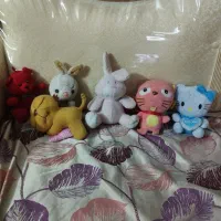 تعداد ۷ عدد عروسک باهم ۲۵۰