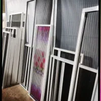 درب و پنجره u pvc و توری پلیسه