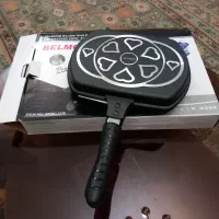 ماهیتابه چدن دو طرفه مارک( بلمونت BLMONT ) 20x28|ظروف پخت‌وپز|پرند, فاز ۵|دیوار