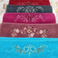 حوله دستی گلدوزی