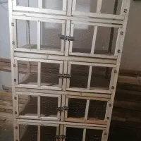 جفتگاه چوبی کبوتر|لوازم جانبی حیوانات|گرگان, |دیوار