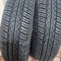 دوعدد لاستیک بارز تیبا کاملا نو