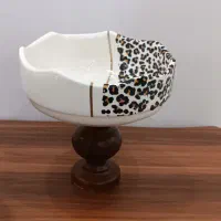 سرویس پذیرایی سرامیک دستساز مزین به طلا ۱۴عیار|ظروف سرو و پذیرایی|گرگان, |دیوار