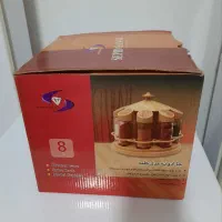 جا ادویه ای ۸عددی با استند گردان نو همراه جعبه|ظروف سرو و پذیرایی|سقز, |دیوار