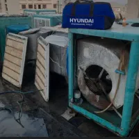 سرویس کولر ابی وسلولزی سیار   همراه با برق کشی