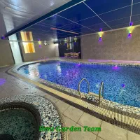 کد ۰۸۴ ، استخرابگرم جکوزی ، تیم رنت گاردن|اجارهٔ کوتاه‌مدت ویلا و باغ|شیراز, گویم|دیوار