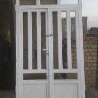 درب آلومینیومی کاملا سالم