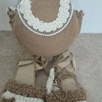 کیف و صندل مکرومه