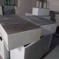 کابینت فلزی درب mdf