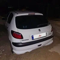 پژو ۲۰۶ تیپ ۶ اتوماتیک مدل ۸۹|خودرو سواری و وانت|برازجان, |دیوار