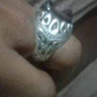 انگشتردوکوهانه نقره اصل|جواهرات|جالق, |دیوار