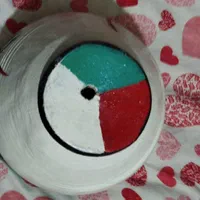 ۳ گلدان سفال اصل پرچمی زیبا قابل استفاده هنری|صنایع دستی و سایر لوازم تزئینی|شاهین‌شهر, عطار|دیوار