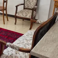 مبل ۶نفره چوبی تمیز