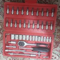 آچار بکس درایو ۱/۴ اینچ مجموعه ۴۶ عددی مدل ۴۸۵۰۲