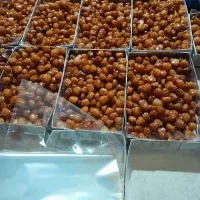 کیک بامیه کلمپه شیرینی