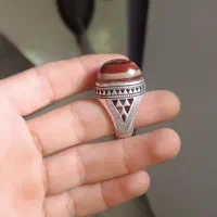 انگشتر مردانه رکاب شبکه