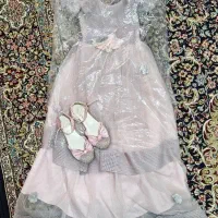 پیرهن مجلسی به همراه کفش مجلسی