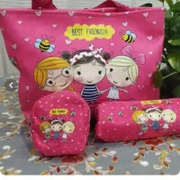 کیف سه تیکه جنس مخمل