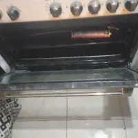 گاز پنج شعله چهار جوجه گردان دو سینی بزرگ|اجاق گاز و لوازم برقی پخت‌وپز|کرج, شهرک البرز ۳|دیوار