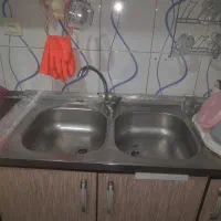 سینک آشپزخانه باشیر