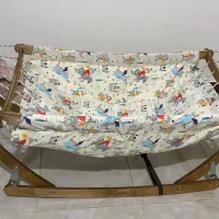 گهواره سنتی و ننو نوزاد تاشو مدل دانینی Danini