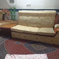 مبل ۸نفره سالم|مبلمان خانگی و میز عسلی|بهار, |دیوار