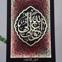 تابلومذهبی تابلو ماه|ریسه و چراغ تزئینی|مشهد, امیر|دیوار