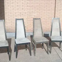 صندلی چوبی|میز و صندلی غذاخوری|مبارکه, |دیوار