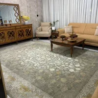 دو تخته فرش ۱۲ متری طرح افشان