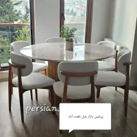 خشتی میز ناهارخووری صنندلی 77|میز و صندلی غذاخوری|تهران, نعمت‌آباد|دیوار