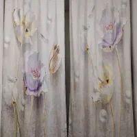 پرده چاپی جنس درجه یک مخمل