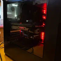 کیس گیمینگ + گرافیک حرفه‌ای