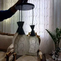 لوستر سه شاخه|لوستر و چراغ آویز|قم, باجک سه|دیوار