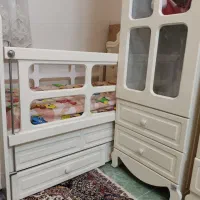 سرویس خواب کودک، در حد نو|تخت و سرویس خواب|تهران, اتابک|دیوار