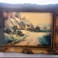 تابلو پوستی با قاب سنتی