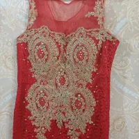 دو پیراهن مجلسی زنانه، ساتن و پولکی|لباس|مشهد, کوشش|دیوار