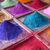 استخدام رنگ کار رنگ پودری