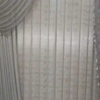 حراج آتیش کش انواع پرده حریر و شاین و اسکاچی شید|پرده، رانر، رومیزی|مشهد, شاهد (شهرک غرب)|دیوار