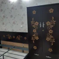 تخت جکدار وکمدلباس mdf در حد نو نو|تخت و سرویس خواب|ری, ملک‌آباد|دیوار