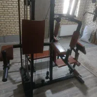 دستگاه بدنسازی|تجهیزات ورزشی|صحنه, |دیوار