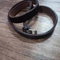 کمربند چرم قهوه ای اصلی|کیف، کفش، کمربند|اهواز, پادادشهر|دیوار