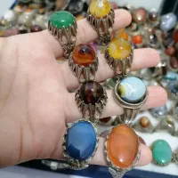 تابلو نقاشی (انگشتر نگین اصل باباقوری و عقیق و..)