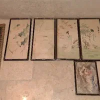 تابلو کار دست هند و چین|تابلو، نقاشی، عکس|پردیس, فاز ۸|دیوار