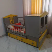 سرویس تخت و کمد کودک|تخت و سرویس خواب|بابل, |دیوار