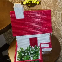 کلبه چوبی/جا عودی|صنایع دستی و سایر لوازم تزئینی|ری, حمزهآباد|دیوار