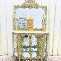 آینه کنسول برنزی