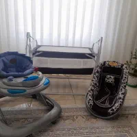 گهواره و کریر و روروئک نوزادی
