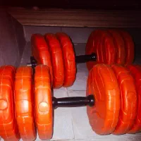 یک جفت دمبل متغییر رادیس فیت وزن هر عدد15 کیلو