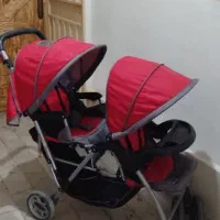 کالسکه دوقلو سالم|کالسکه و لوازم جانبی|محمدشهر, محمدشهر|دیوار